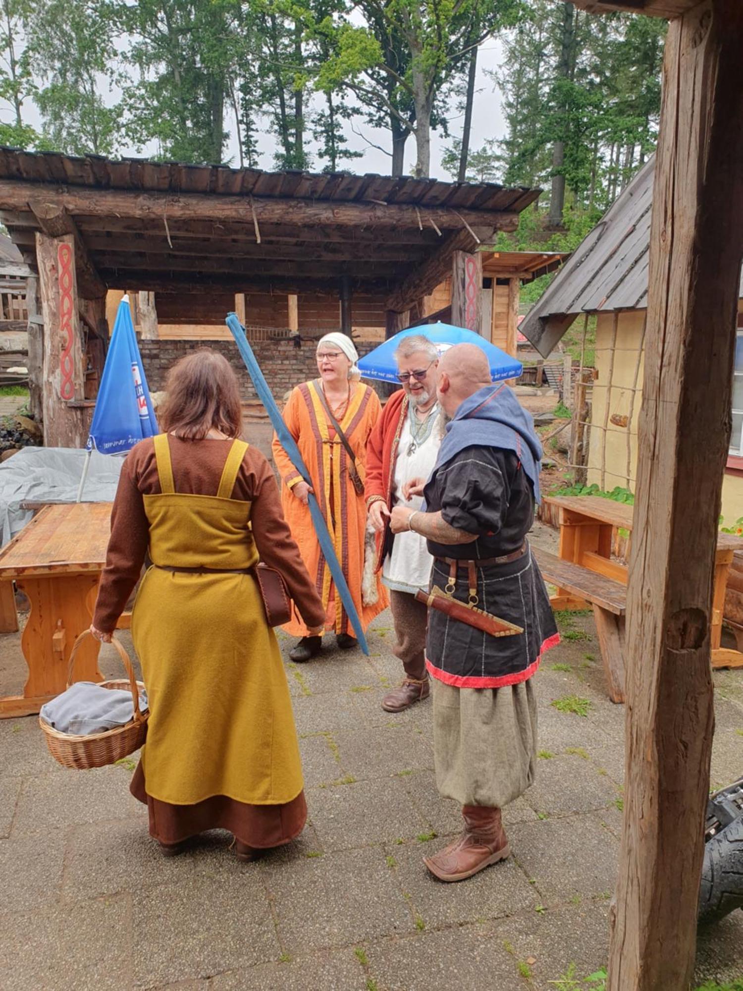 Vittfarnas Vikingaby Villa Sosdala Ngoại thất bức ảnh