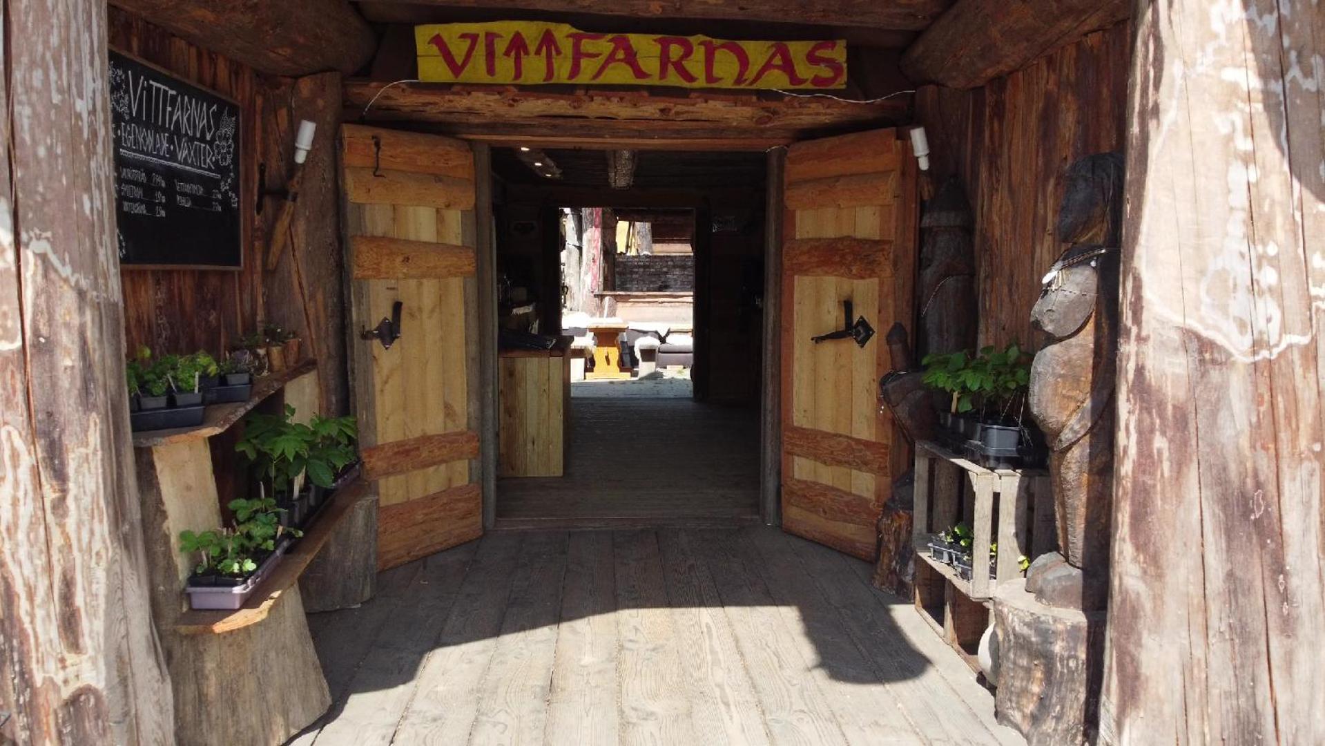 Vittfarnas Vikingaby Villa Sosdala Ngoại thất bức ảnh